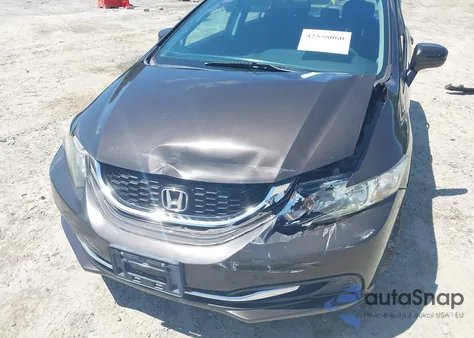 2014 Honda Civic Ex z USA, uszkodzony, nr VIN 2HGFB2F8XEH510602